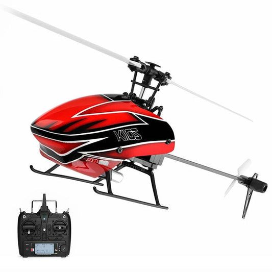 WLTOYS Upgraded XK K110S 2.4G 6CH 3D/6G Brushless Motor Flybarless RC Helicopter