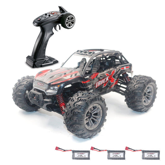 RC High Speed Big-feet car 1:16 2.4G 4WD With LED Light Truck RTR Toy