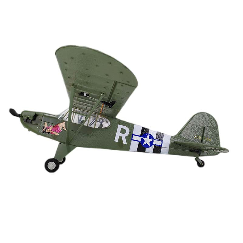 RC Plane 1/16 World War II large Size Aircraft Model J3 Brushless 4 Channel 6-axis Stabilized 3d Fixed-wing Aircraft Toy