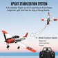 RC Plane Volantex T28 2.4GHz 4CH 6-Axis One Key U-Turn Aerobatic Xpilot Stabilization System Plane Toy FUNYAT