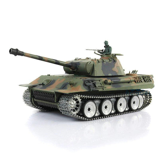 RC Tank Heng Long 3819-1 German Panther V Tank Upgrade Metal Version RC Tank Toys Gift