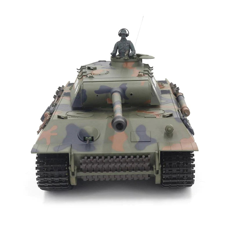 RC Tank Heng Long 3819-1 German Panther V Tank Upgrade Metal Version RC Tank Toys Gift