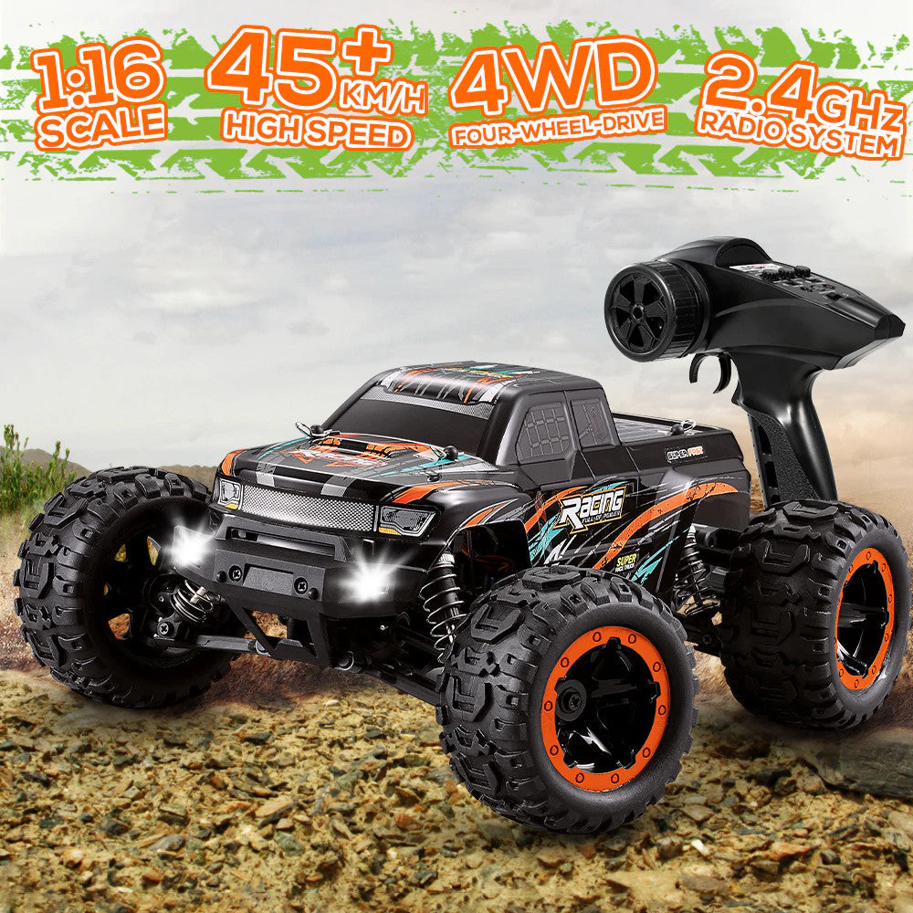 RC Truck 1:16 High Speed Brushless RC Off-Road Vehicle 4WD Climbing Buggy Car Trucks