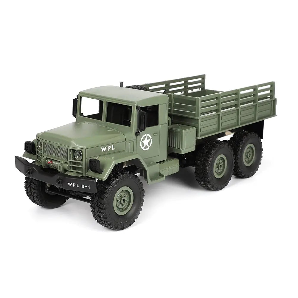 WPL B16 軍用トラック オプション多数 WPL B16 1/16 RC Military Truck 6WD 2.4G Off-Road RTR | FUNYAT
