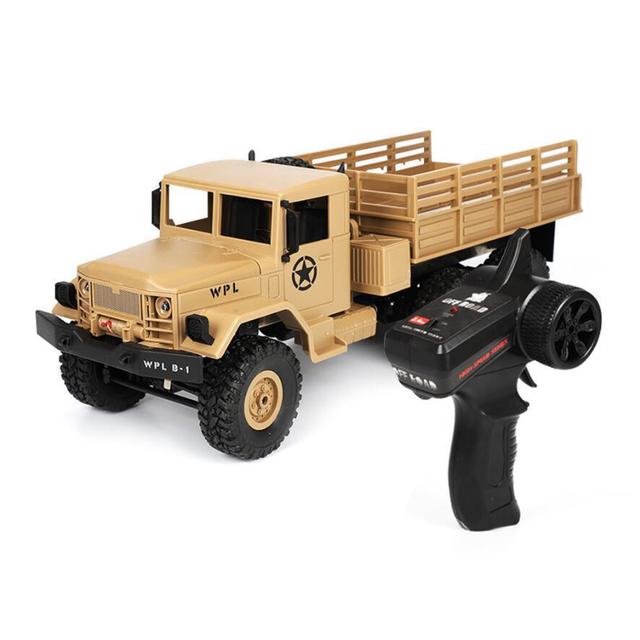 RC Truck WPL B16 1:16 RC Car 6WD 2.4G Off-Road Military Truck