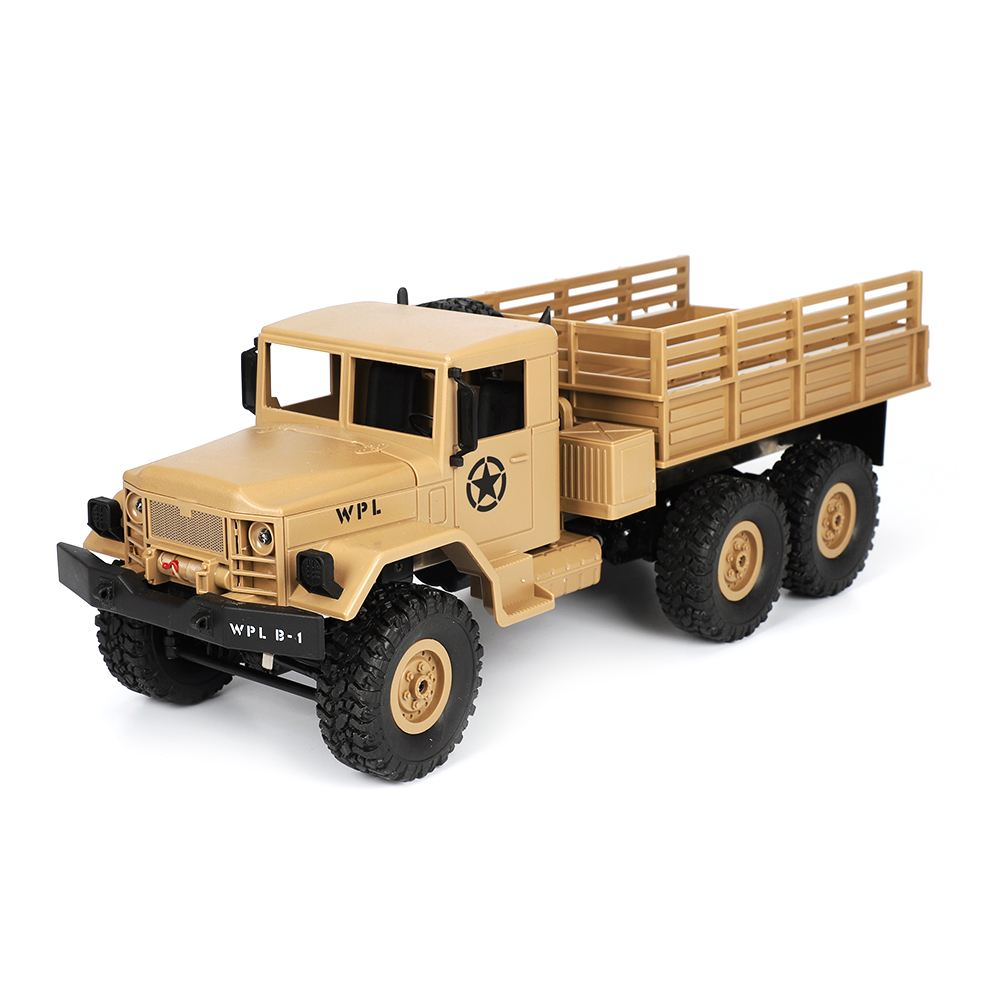 RC Truck WPL B16 1:16 RC Car 6WD 2.4G Off-Road Military Truck