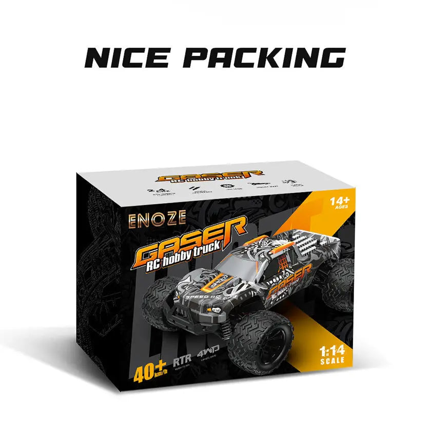 RC Car Graffiti Version 1 14 4WD High Speed Off Road Truck Big Foot Dr