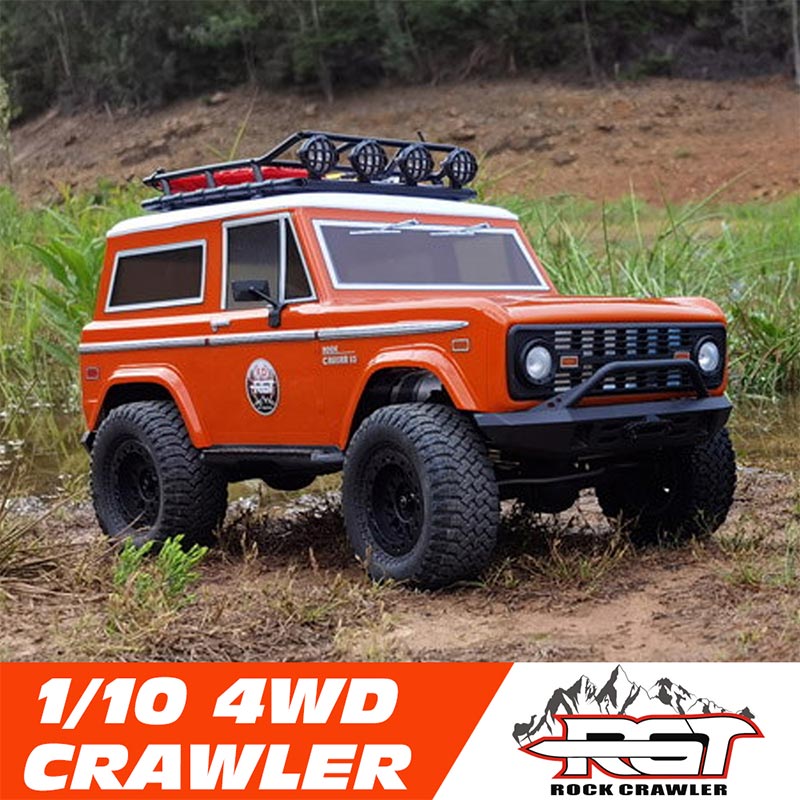 RGT 136100V3-FD Bronco RC Car 1/10 4WD Off-road Climbing Vehicle