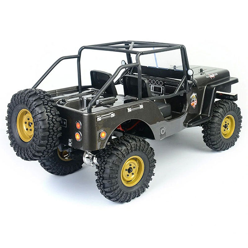 RGT EX86010 CJ 1/10 RC Car 4WD 2.4G Off-Road Rock Crawle Climbing Truck