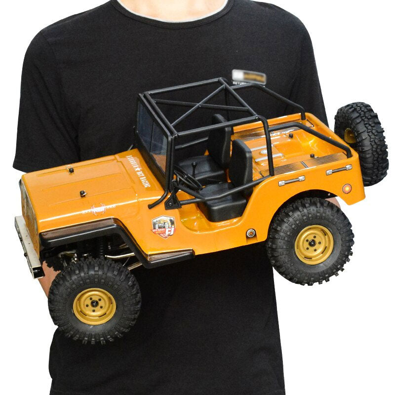 RGT EX86010 CJ 1/10 RC Car 4WD 2.4G Off-Road Rock Crawle Climbing Truck