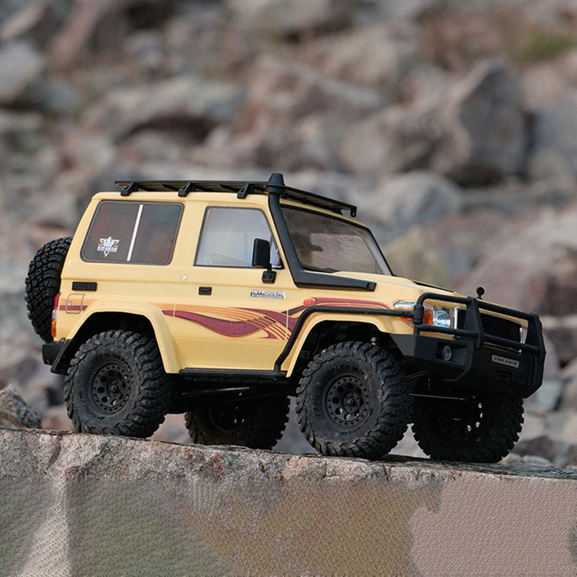 RGT EX86020 Intruder 4WD RC Car RTR TOYOTA LC71 1/10 2.4G Rock Crawler Off-Road Climbing Truck LED Lights Vehicle