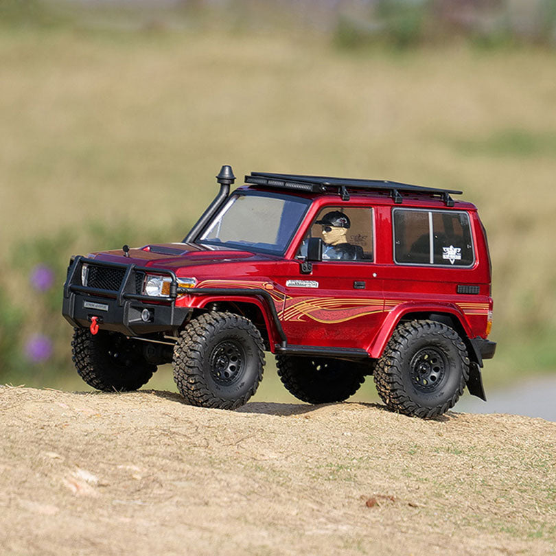 RGT EX86020 Intruder 4WD RC Car RTR TOYOTA LC71 1/10 2.4G Rock Crawler Off-Road Climbing Truck LED Lights Vehicle