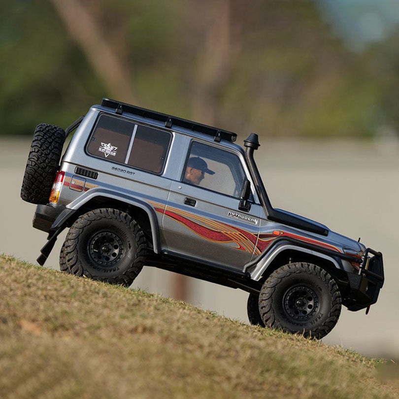 RGT EX86020 Intruder 4WD RC Car RTR TOYOTA LC71 1/10 2.4G Rock Crawler Off-Road Climbing Truck LED Lights Vehicle