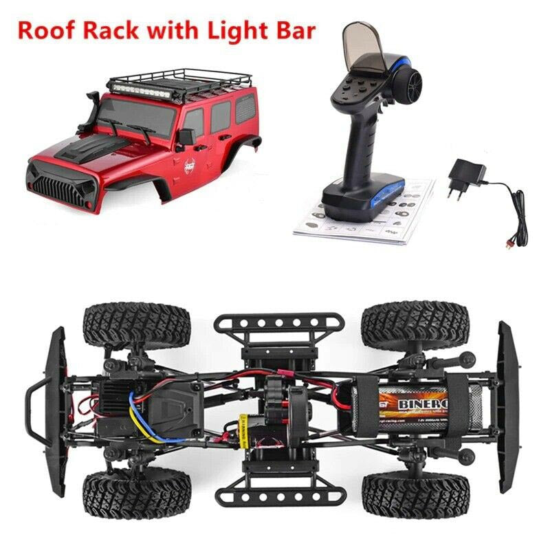 RGT EX86100 1/10 Large RC Car Climbing Off-road Car Rock Crawler 4WD RTR RC Toys FUNYAT