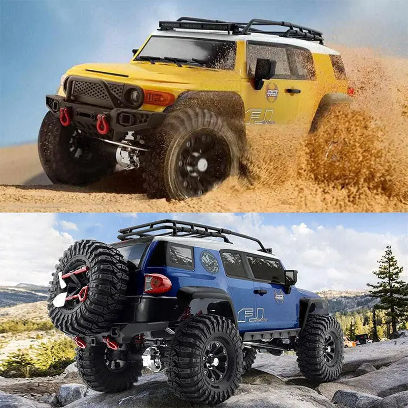 RGT EX86120 FJ 1/10 RC Car 4WD Off-Road Climbing Crawler Reverse-Drive System RC Vehicle FUNYAT