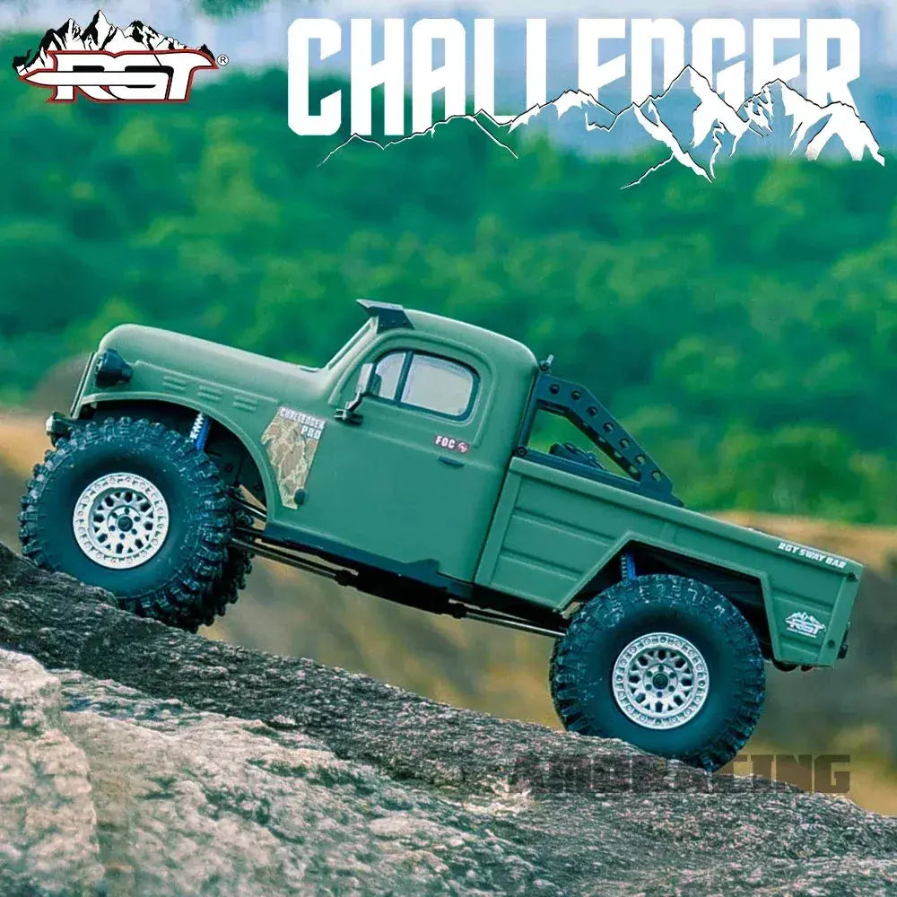 RGT EX86170 PRO Challenger Upgraded version RC Car 1/10 4WD Brushless Rock Crawler Off-Road Truck Two Speed DIG Portal Axle - FUNYAT