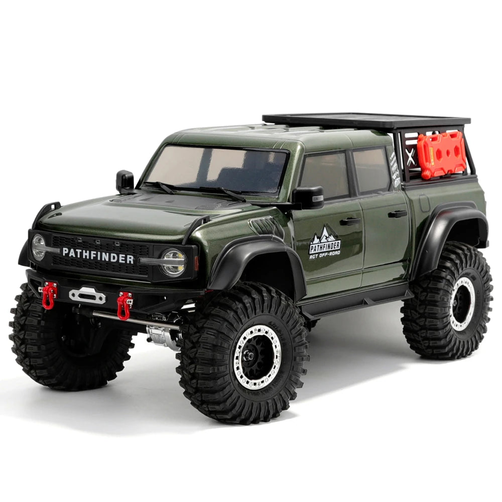 RGT Pathfinder EX86150 1/10 4WD RC Car Rock Crawler Truck ESC Differential Lock Two Speed Portal Axle LED Light Vehicles Toy