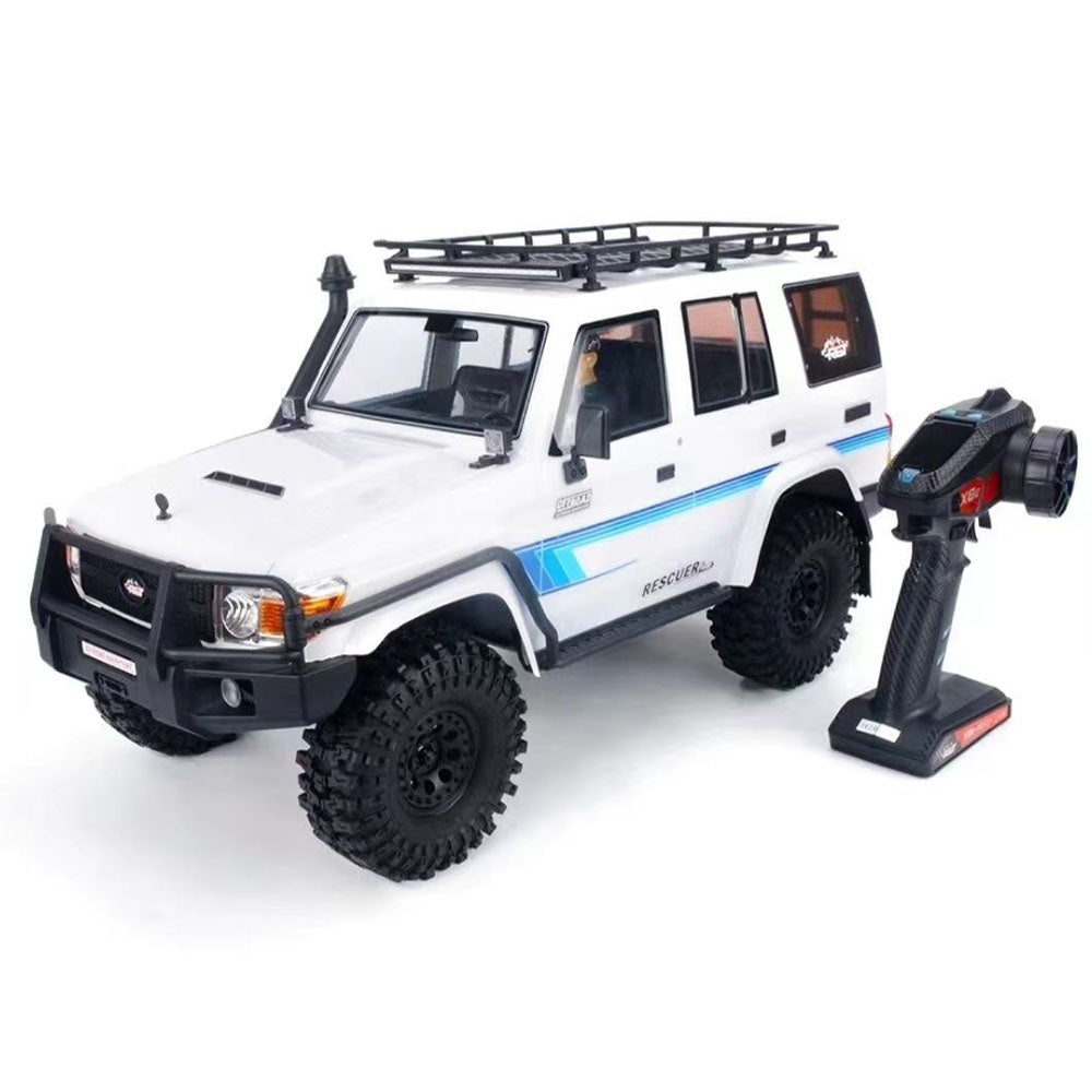RGT EX86190 RC Car LC76 Rescuer Vehicles Off-Road Truck 4WD 1/10 Rock Crawler Toys-FUNYAT