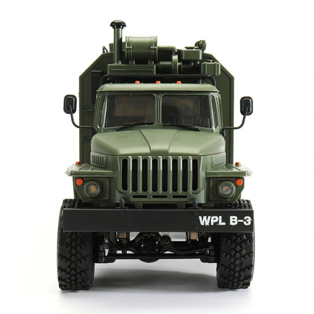 Rc Car Military Truck WPL B36 Ural 1/16 2.4G 6WD Rock Crawler Command Communication Vehicle RTR Toy