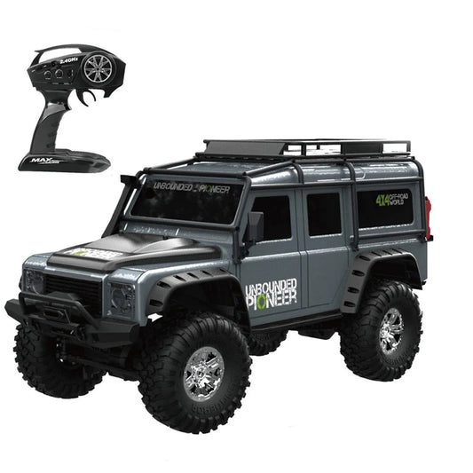 Off-road Car 1:10 2.4G 4WD RC Car Multiple Batteries RTR Model with LED Light