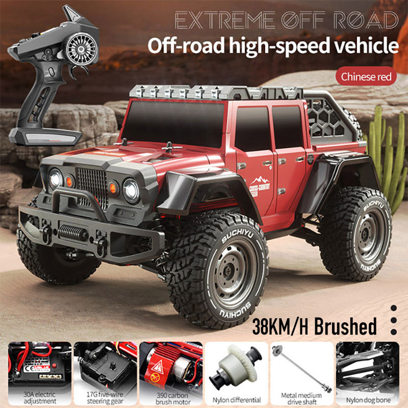 SCY 16104 Pro Jeep Retro Wrangler RC Car 116 70KMH Brushless Off-Road Car 35A ESC 2847 Brushless Motor