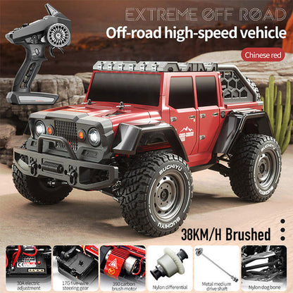 SCY 16104 Pro Jeep Retro Wrangler RC Car 116 70KMH Brushless Off-Road Car 35A ESC 2847 Brushless Motor