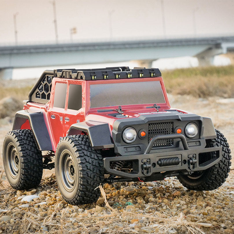 SCY 16104 Pro Jeep Retro Wrangler RC Car 116 70KMH Brushless Off-Road Car 35A ESC 2847 Brushless Motor