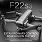 SJRC F22 S3 PRO 3-Axis Gimbal 4K Drone 6KM Repeater Digital FPV EIS HD Camera GPS 5G Quadcopter