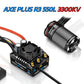 Hobbywing XeRun AXE Plus R3 135A ESC & Brushless Motor for 1/10 RC Crawler – FOC System Waterproof AXE Plus R3 ESC + 550 R2 3300KV Combo - RC Crawler Parts | FUNYAT