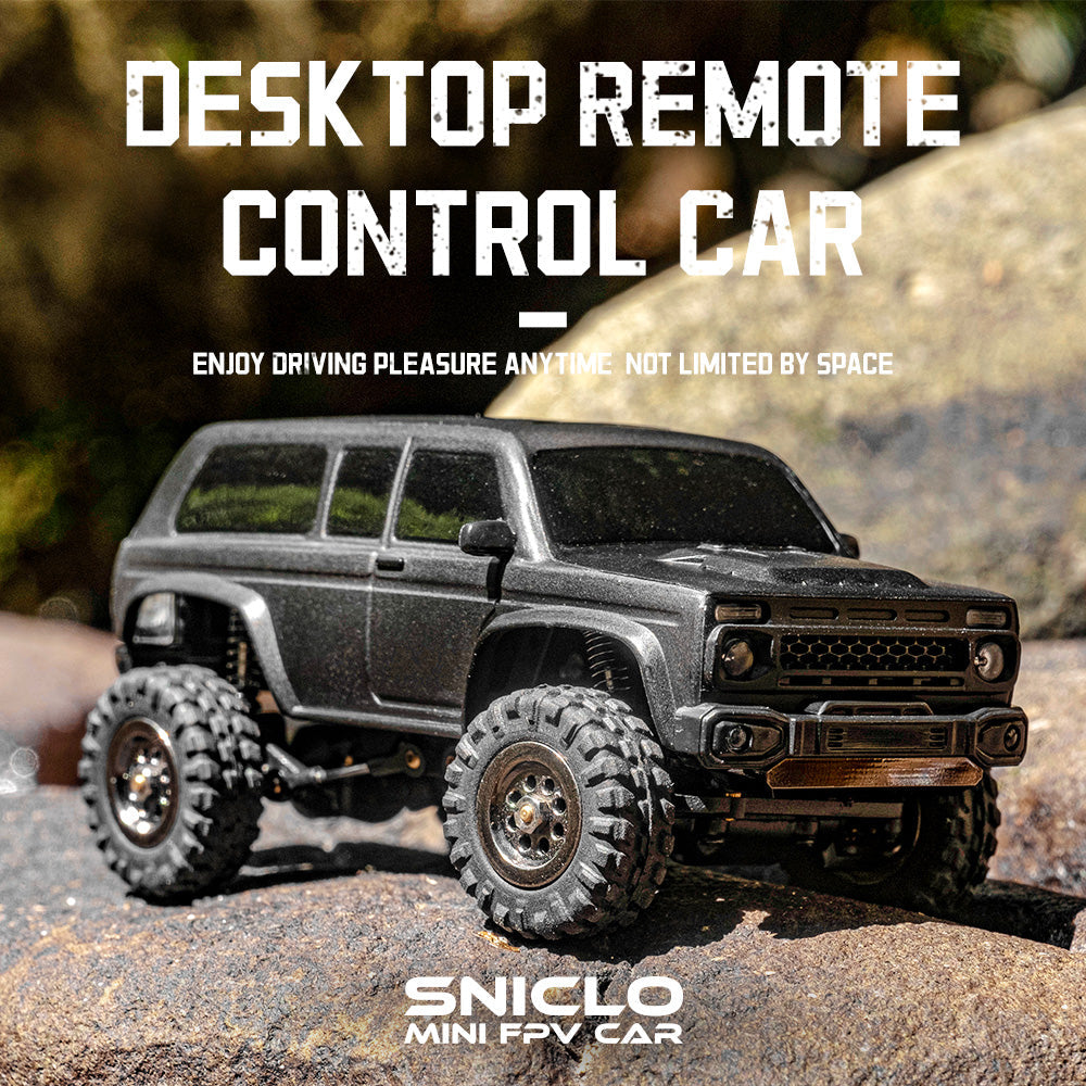 SNICLO Enano Niva 1:43 8031 RC Off-Road Vehicle Simulated Lighting Climbing FPV Goggle Toy Car