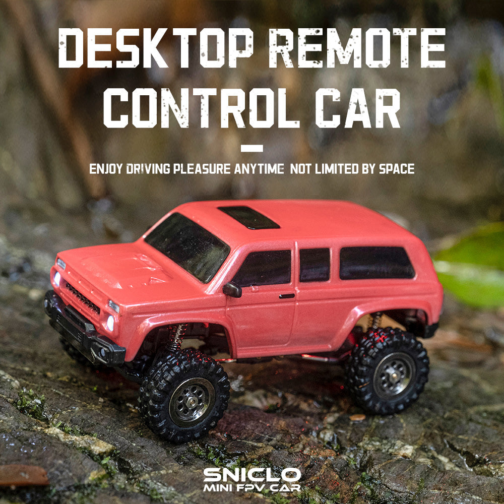 SNICLO Enano Niva 1:43 8031 RC Off-Road Vehicle Simulated Lighting Climbing FPV Goggle Toy Car