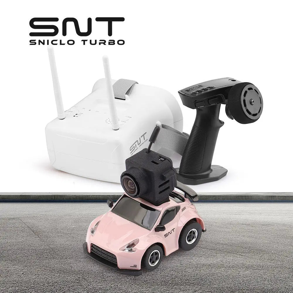 SNICLO SNT 1 100 Q25 370Z FPV RC Car with Goggles Micro Desk Race RC C