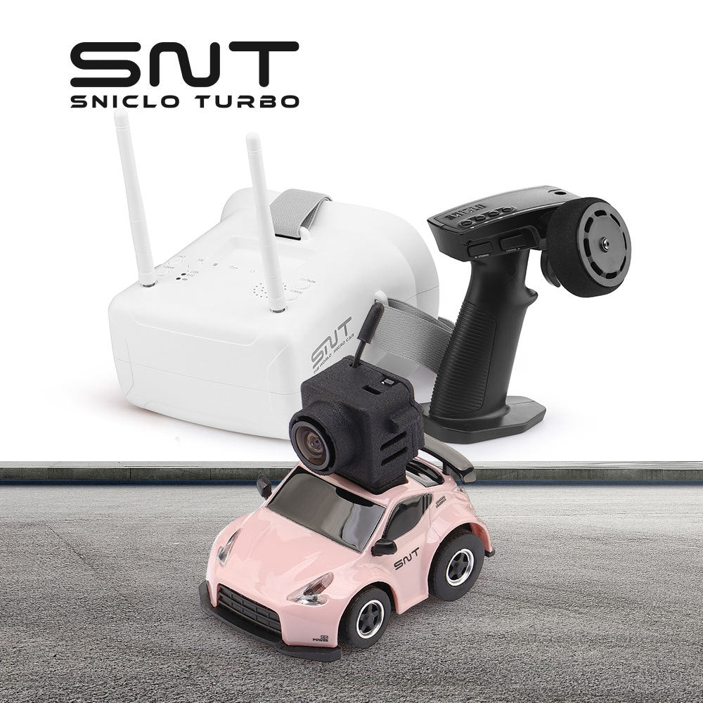 SNICLO SNT 1:100 Q25-370Z FPV RC Car with Goggles Micro Desk Race RC Car Best Toy Gift