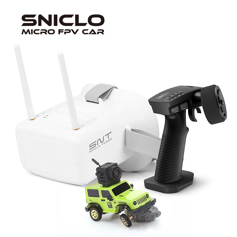 SNICLO SNT 1:64 3010 Off-Road RC Off-Road Vehicle Simulated Lighting Climbing FPV Goggle Toy Car Kids Toy Gift