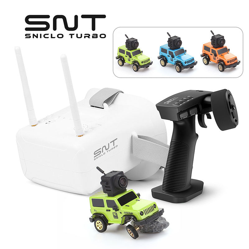 SNICLO SNT 1:64 3010 Off-Road RC Off-Road Vehicle Simulated Lighting Climbing FPV Goggle Toy Car Kids Toy Gift