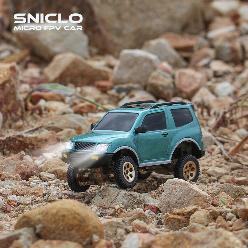 SNICLO SNT 3013 RC Car 1:64 Pajero Off-Road Micro FPV Car with Goggles 4WD Simulation Drift Climbing Truck