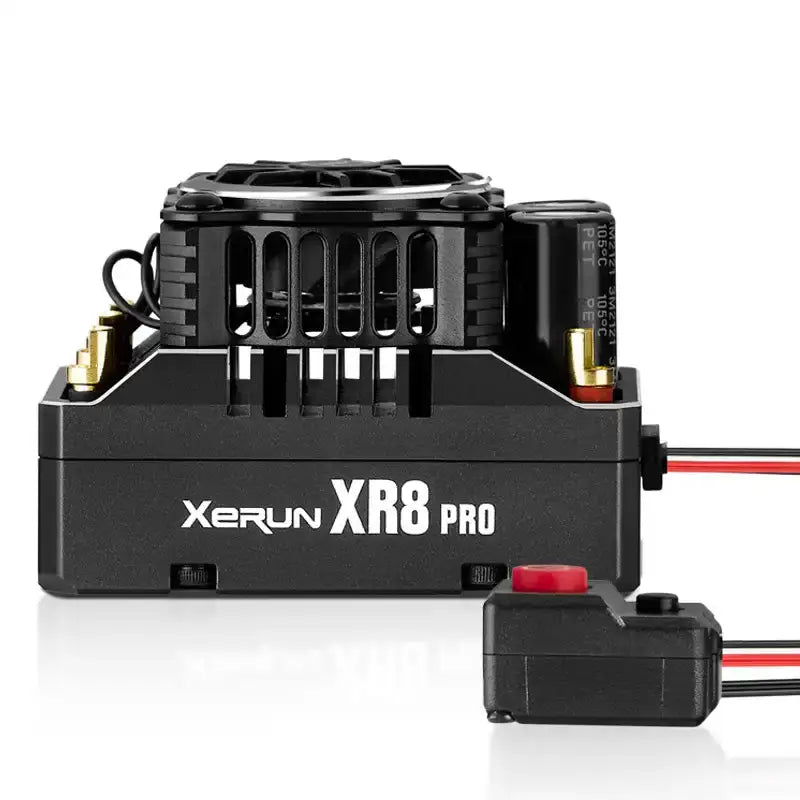 Hobbywing XeRun XR8 Pro G3 200A 2-4S Sensored Brushless ESC for 1/8 RC Buggy & Truggy - RC Car Parts | FUNYAT