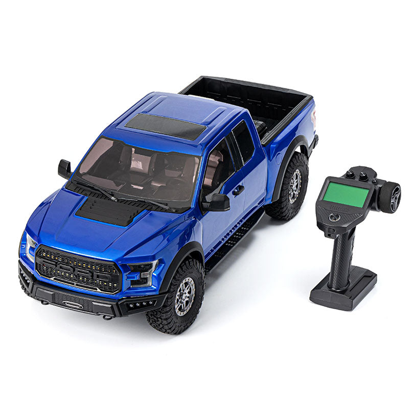 TRACTION HOBBY KM F150 FORD RAPTOR RC Car 1/8 RTR 2.4GHz Simulation Off-Road Climbing Crawler RC Car Toys