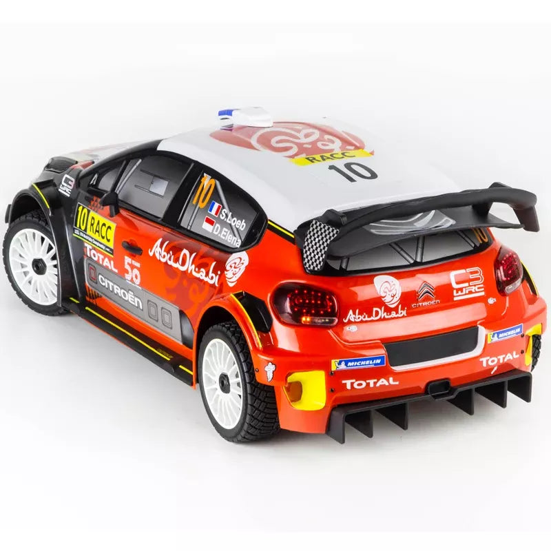 TRACTION HOBBY KM WRC Citroen C3 1/7 RC Car 4WD Drift Rally Racing Brushless 2.4GHz Off-road Model RTR