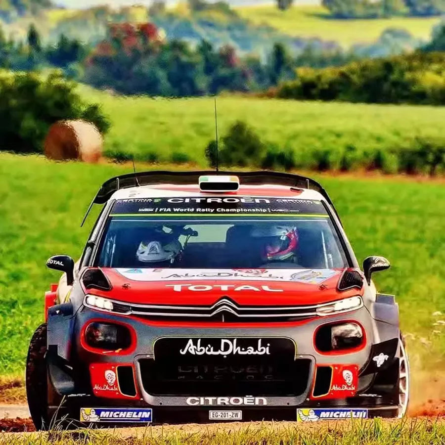 TRACTION HOBBY KM WRC Citroen C3 1/7 RC Car 4WD Drift Rally Racing Brushless 2.4GHz Off-road Model RTR