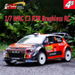 TRACTION HOBBY KM WRC Citroen C3 1/7 RC Car 4WD Drift Rally Racing Brushless 2.4GHz Off-road Model RTR