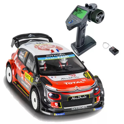 TRACTION HOBBY KM WRC Citroen C3 1/7 RC Car 4WD Drift Rally Racing Brushless 2.4GHz Off-road Model RTR