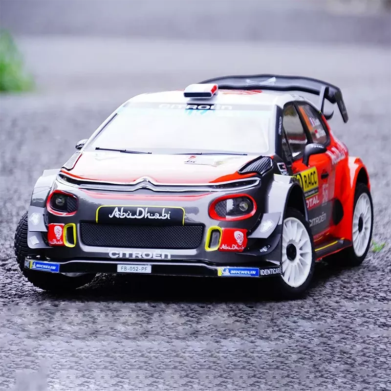 TRACTION HOBBY KM WRC Citroen C3 1/7 RC Car 4WD Drift Rally Racing Brushless 2.4GHz Off-road Model RTR