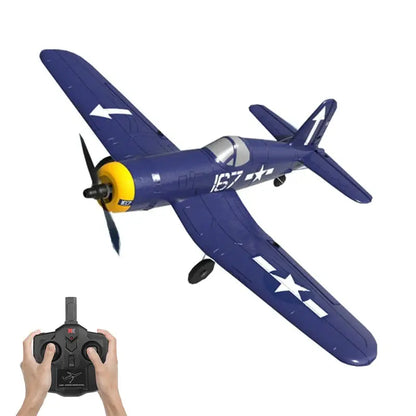 Volantex Mini F4U RC Plane EPP 400mm Wingspan 2.4G 6-Axis Gyro One Key Return Aerobatic RC Airplane 3 Battery - rc airplane | FUNYAT