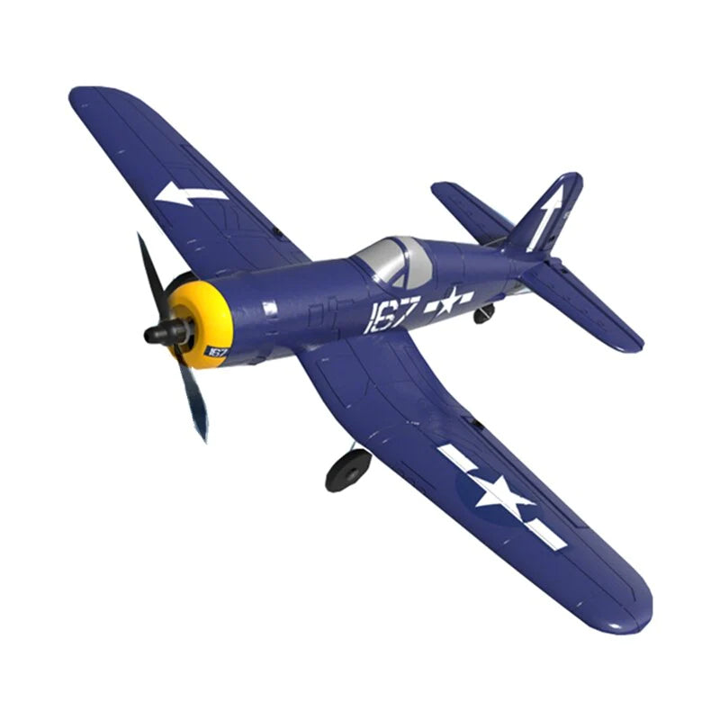 Volantex Mini F4U RC Plane EPP 400mm Wingspan 2.4G 6-Axis Gyro One Key Return Aerobatic RC Airplane