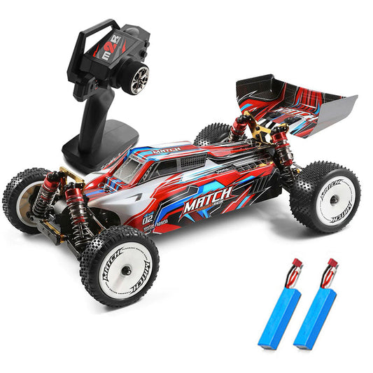 WLtoys 104001 RC Car 45KM/H 4WD Off-Road 2.4G 1:10 Metal Chassis Alloy RC Car Toys