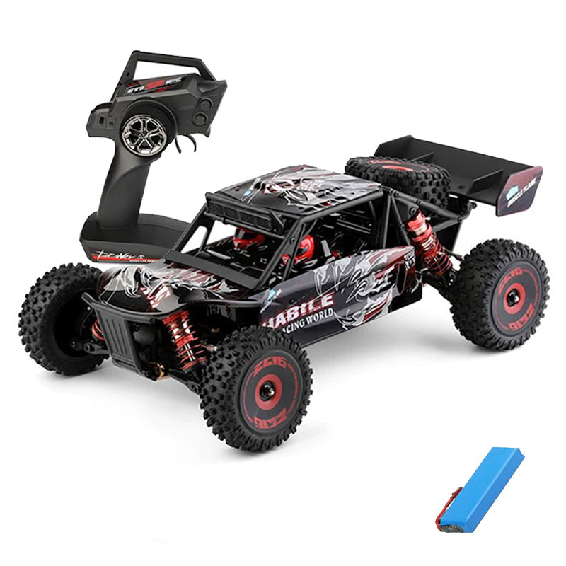 WLtoys 124016 RC Car High Speed 75KM/H 1:12 4WD 2.4G Brushless Motor Desert Off-Road Car