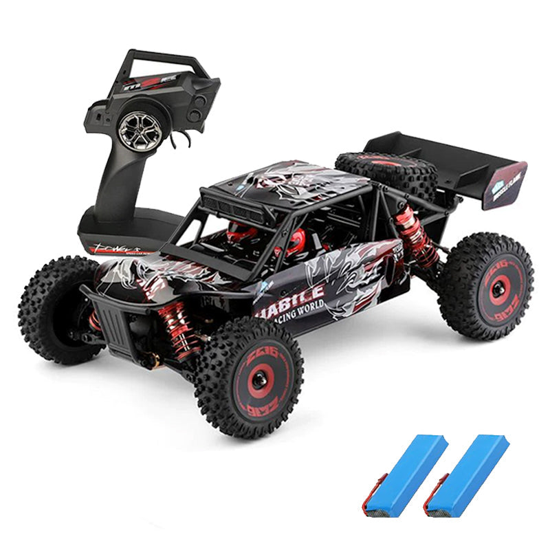 WLtoys 124016 RC Car High Speed 75KM/H 1:12 4WD 2.4G Brushless Motor Desert Off-Road Car