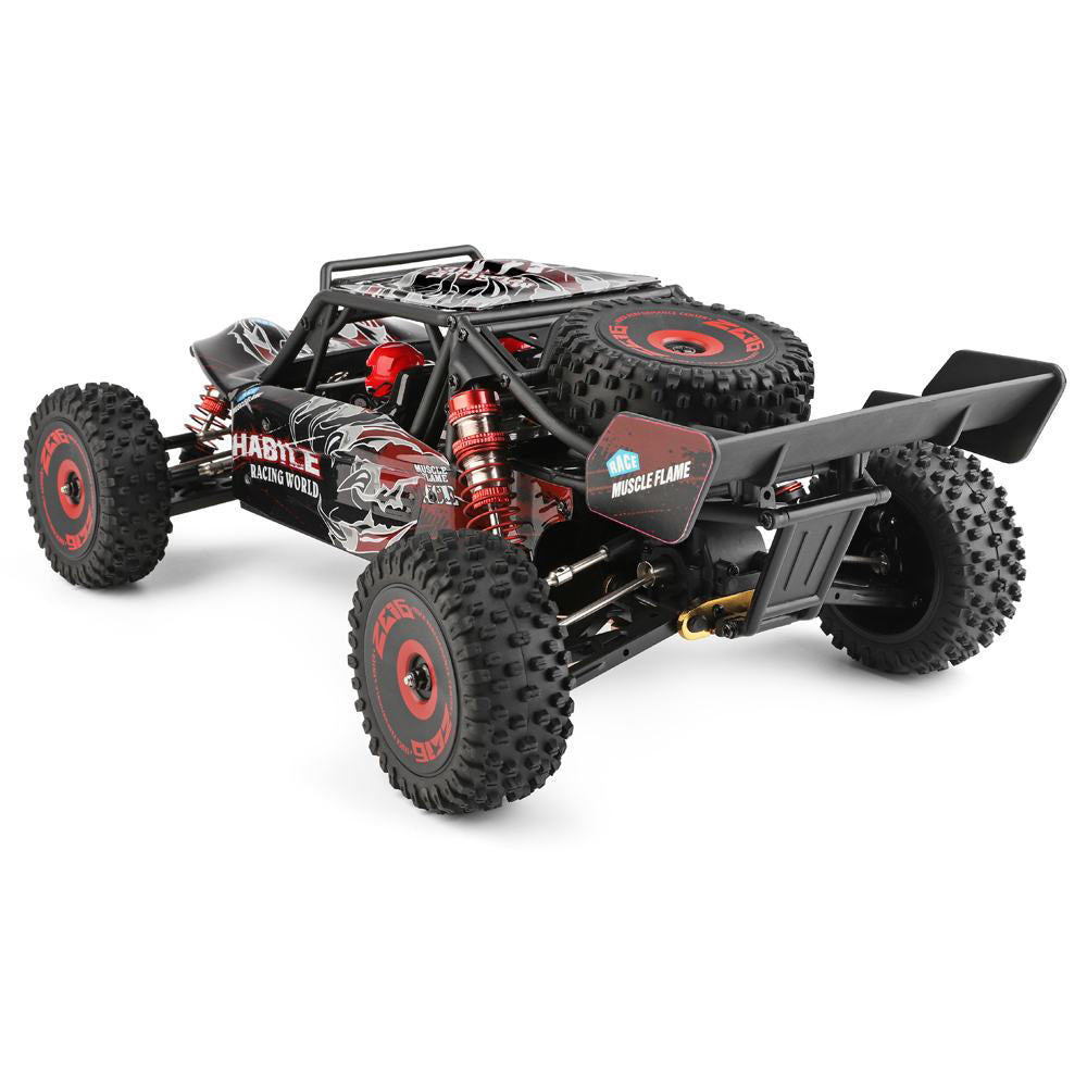 WLtoys 124016 RC Car High Speed 75KM/H 1:12 4WD 2.4G Brushless Motor Desert Off-Road Car