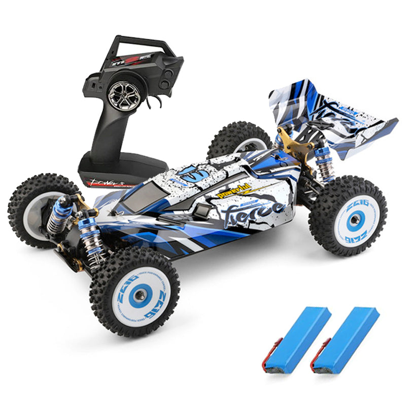 WLtoys 124017 RC Car High Speed 75KM/H Brushless Motor Upgraded RTR 2.4G 4WD Metal Chassis Off-road Drift Car